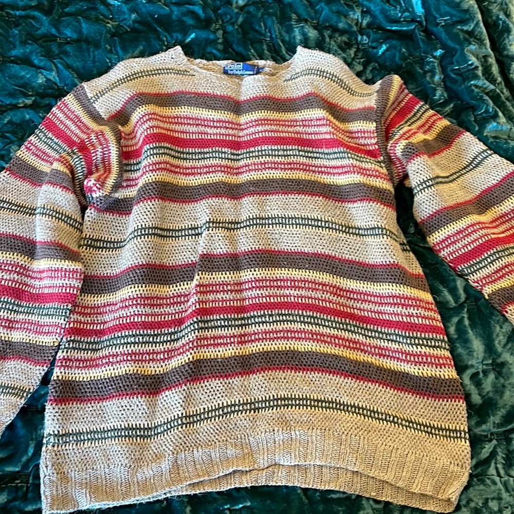 Ralph Lauren Handknit Polo Sweater